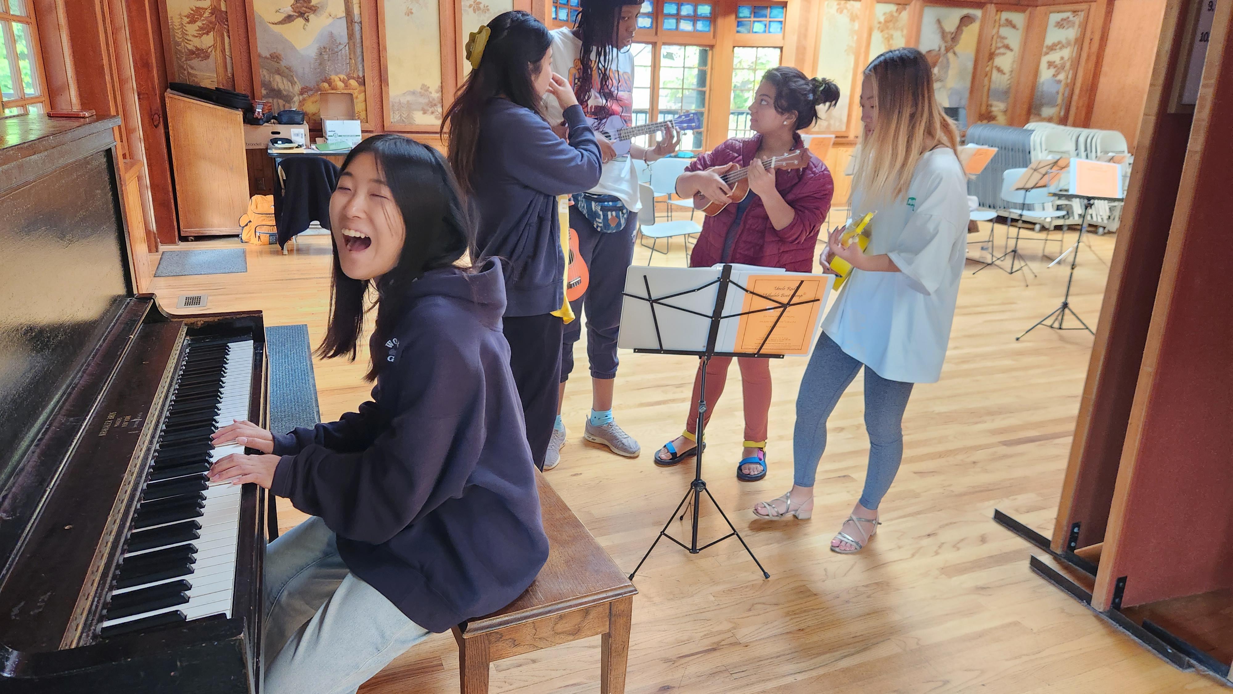 Hanging in the Lodge